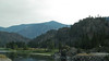 Allen > the sky is white from wildfires as we rush east out of Montana 
(KB)